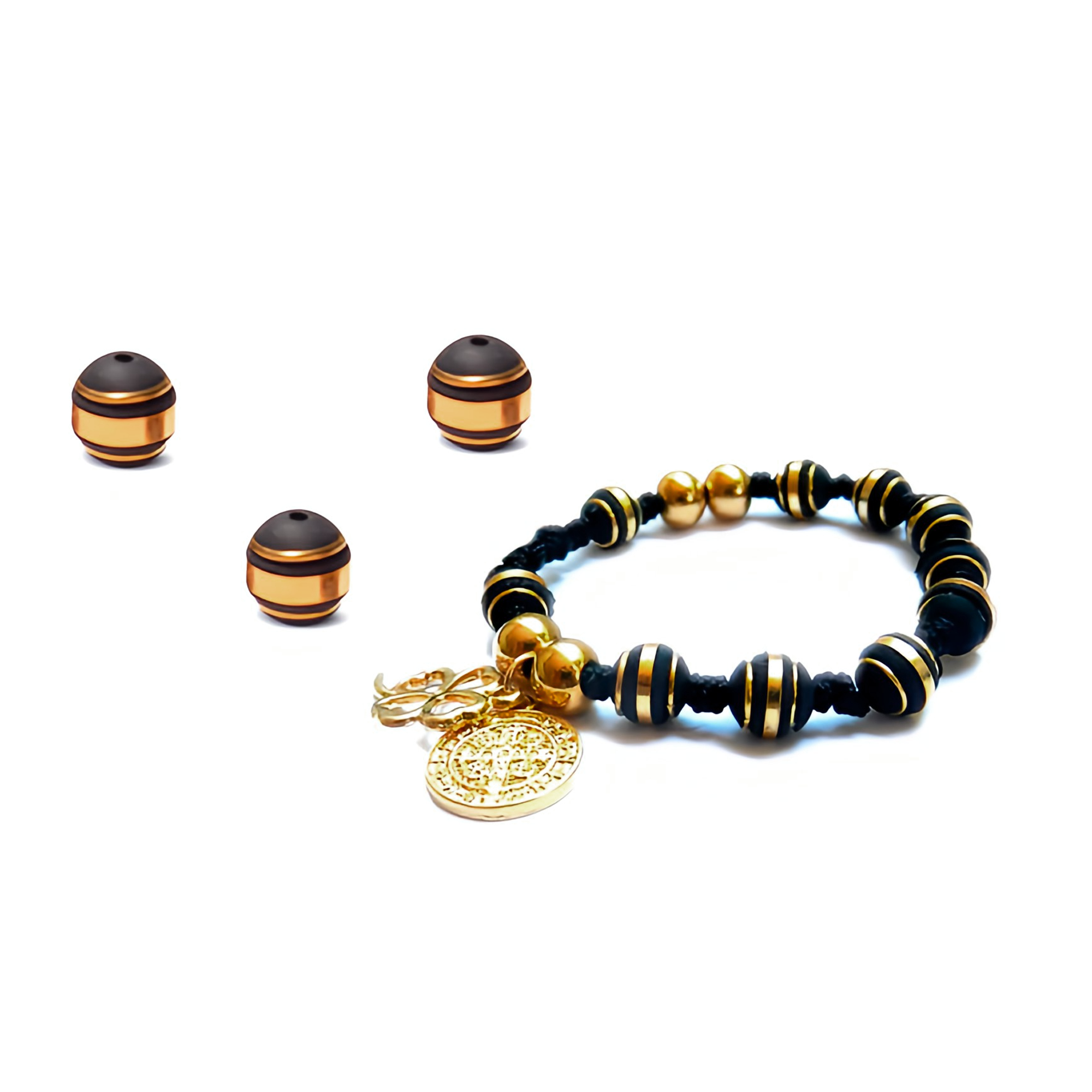 Pulsera San Benito 2 argollas